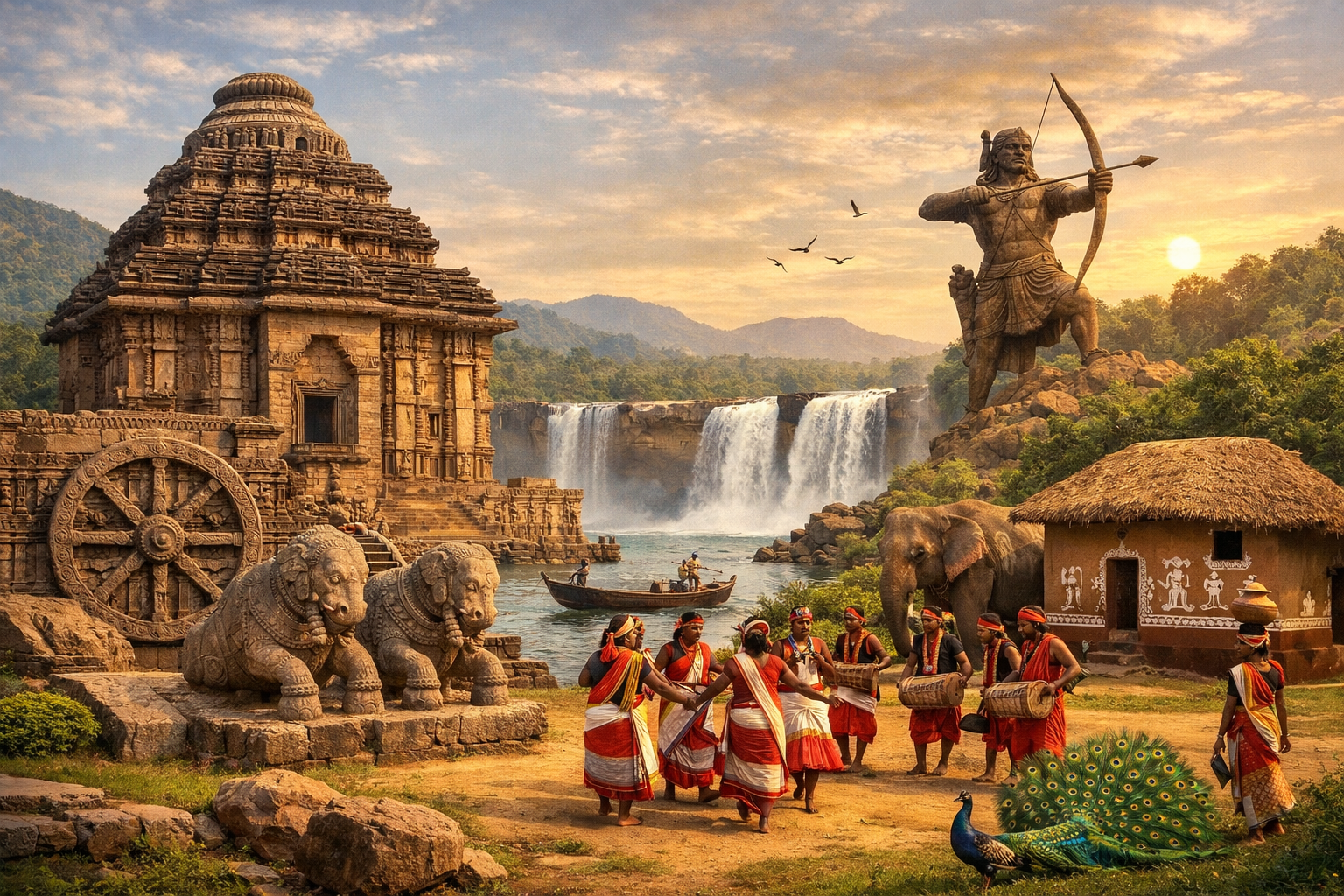 Tribù, tigri e templi: un viaggio tra Odisha e Chhattisgarh – Itinerario di 14 Giorni