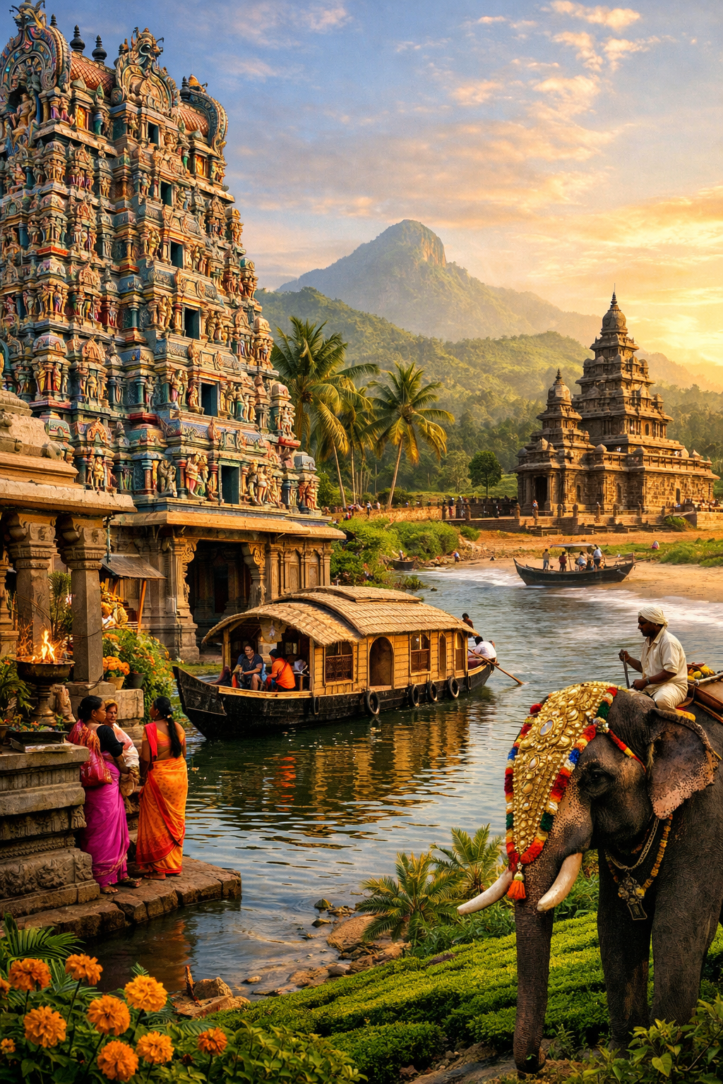 Agencias de Viajes Locales en sur de la India