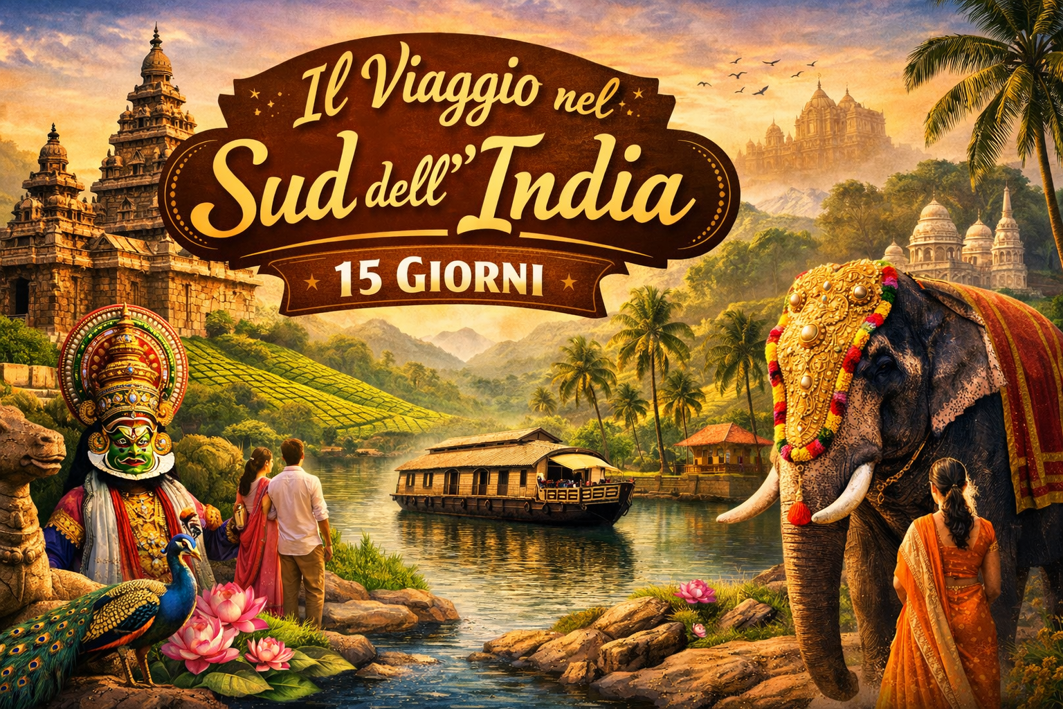 Il Viaggio nel Sud dell' India - 15 Giorni