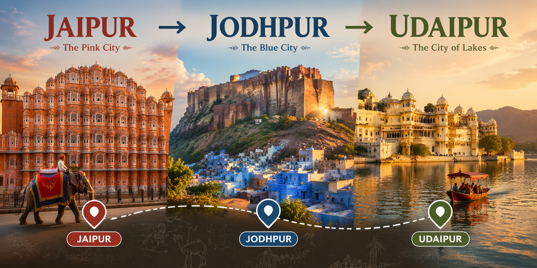 L'essenza del Rajasthan reale tour di 6 giorni