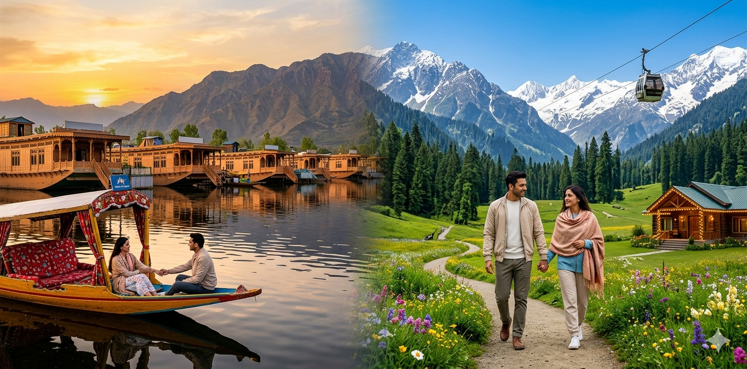 Pacchetto viaggio di luna di miele in Kashmir (6 giorni 5 notti)