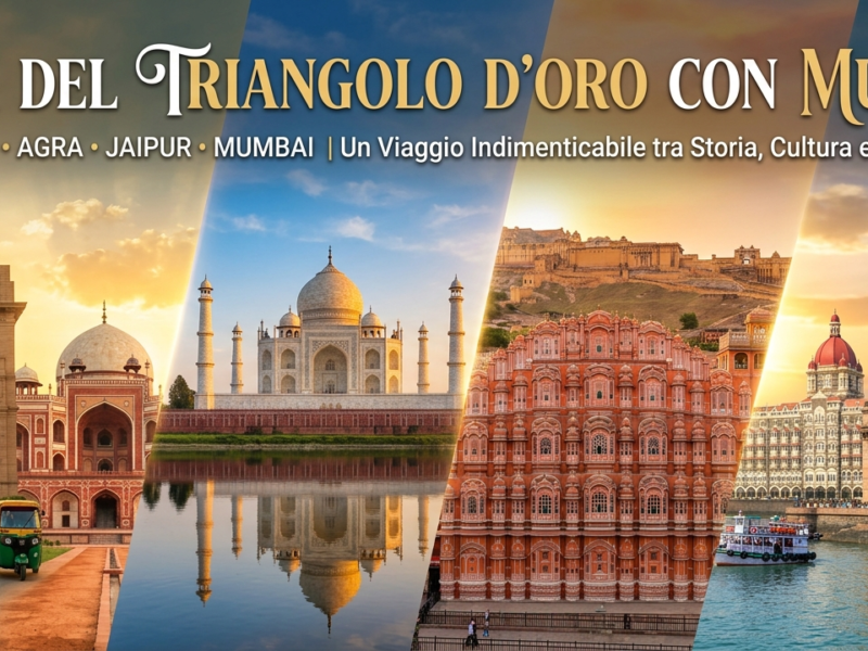Tour del Triangolo d'Oro con Mumbai (7 giorni 6 notti)