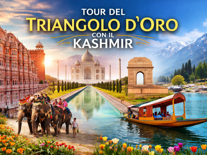 Tour del Triangolo d'Oro con il Kashmir (10 Giorni 9 Notti)