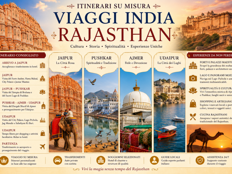 Itinerari su misura Viaggi India - RAJASTHAN (15 notti 16 giorni)