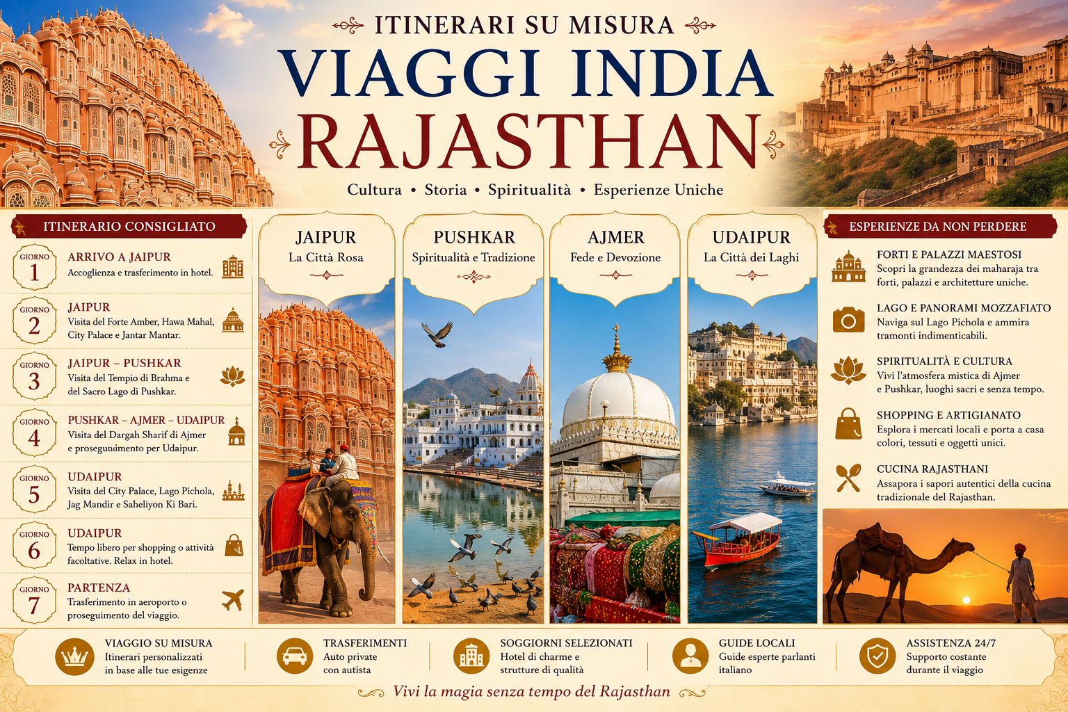 Itinerari su misura Viaggi India - RAJASTHAN (15 notti 16 giorni)