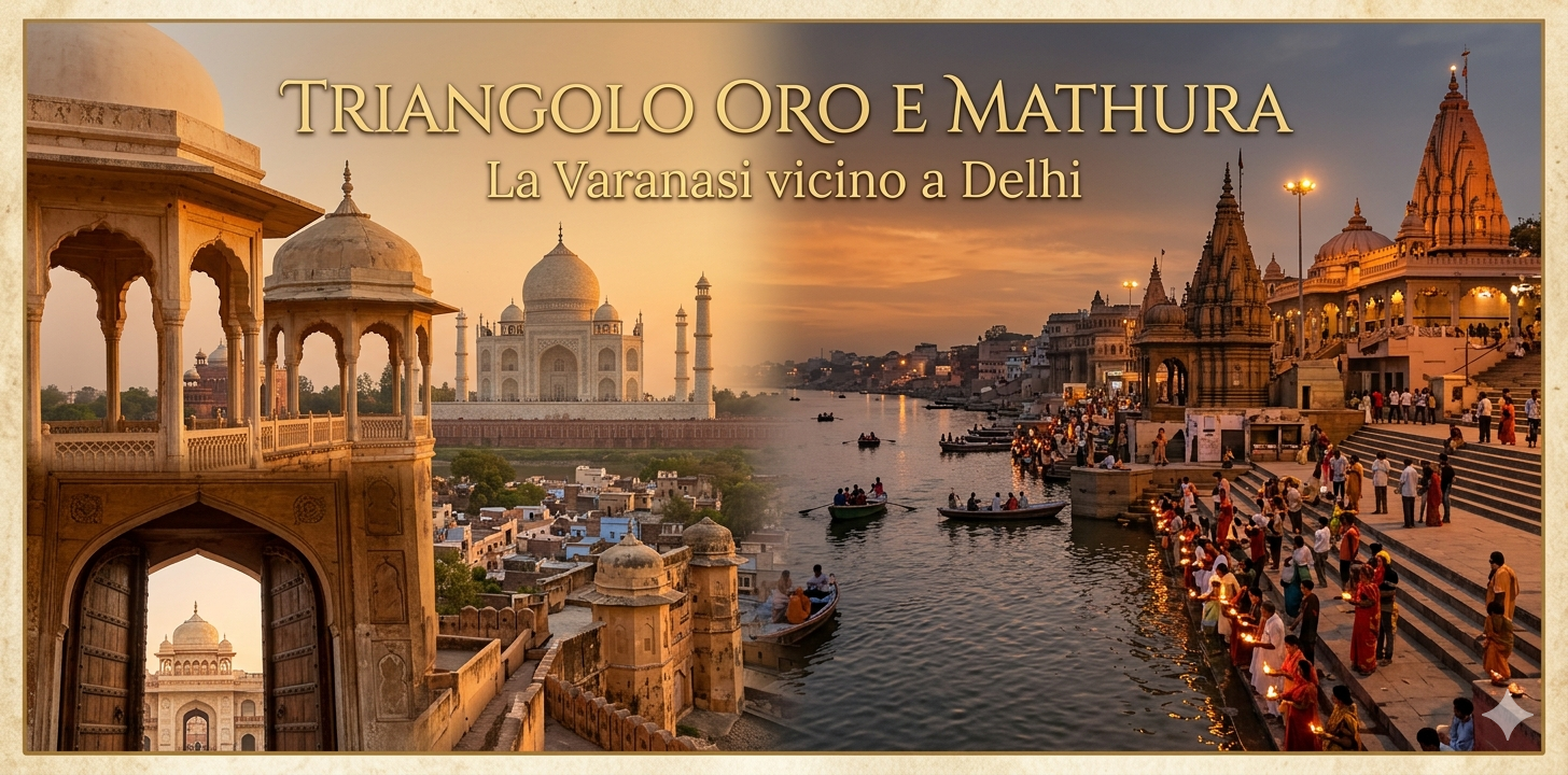 Triangolo Oro e Mathura, la Varanasi vicino a Delhi - 09 Giorni