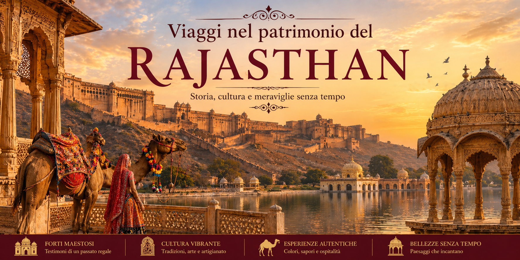 Viaggi nel patrimonio del Rajasthan