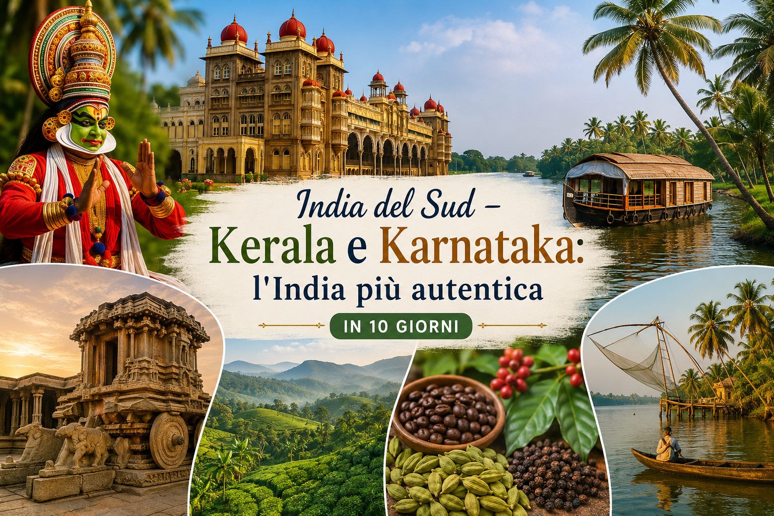 India del Sud – Kerala e Karnataka l'India più autentica in 10 giorni