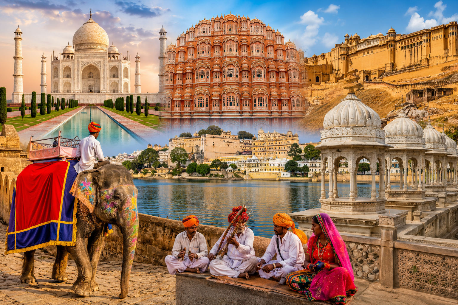 Viaggio in India Scopri Rajasthan e Triangolo d'Oro nel 2026