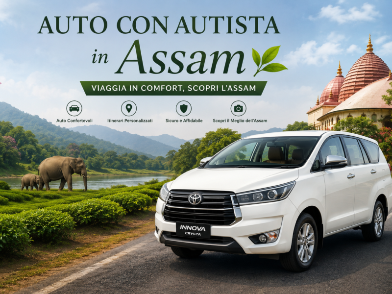 Auto con Autista in Assam