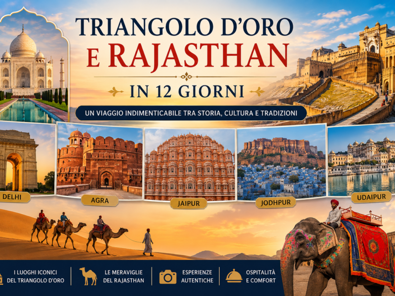 Triangolo d’Oro e Rajasthan in 12 Giorni