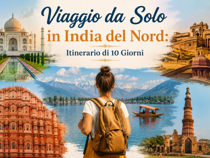 Viaggio da Solo in India del Nord Itinerario di 10 Giorni