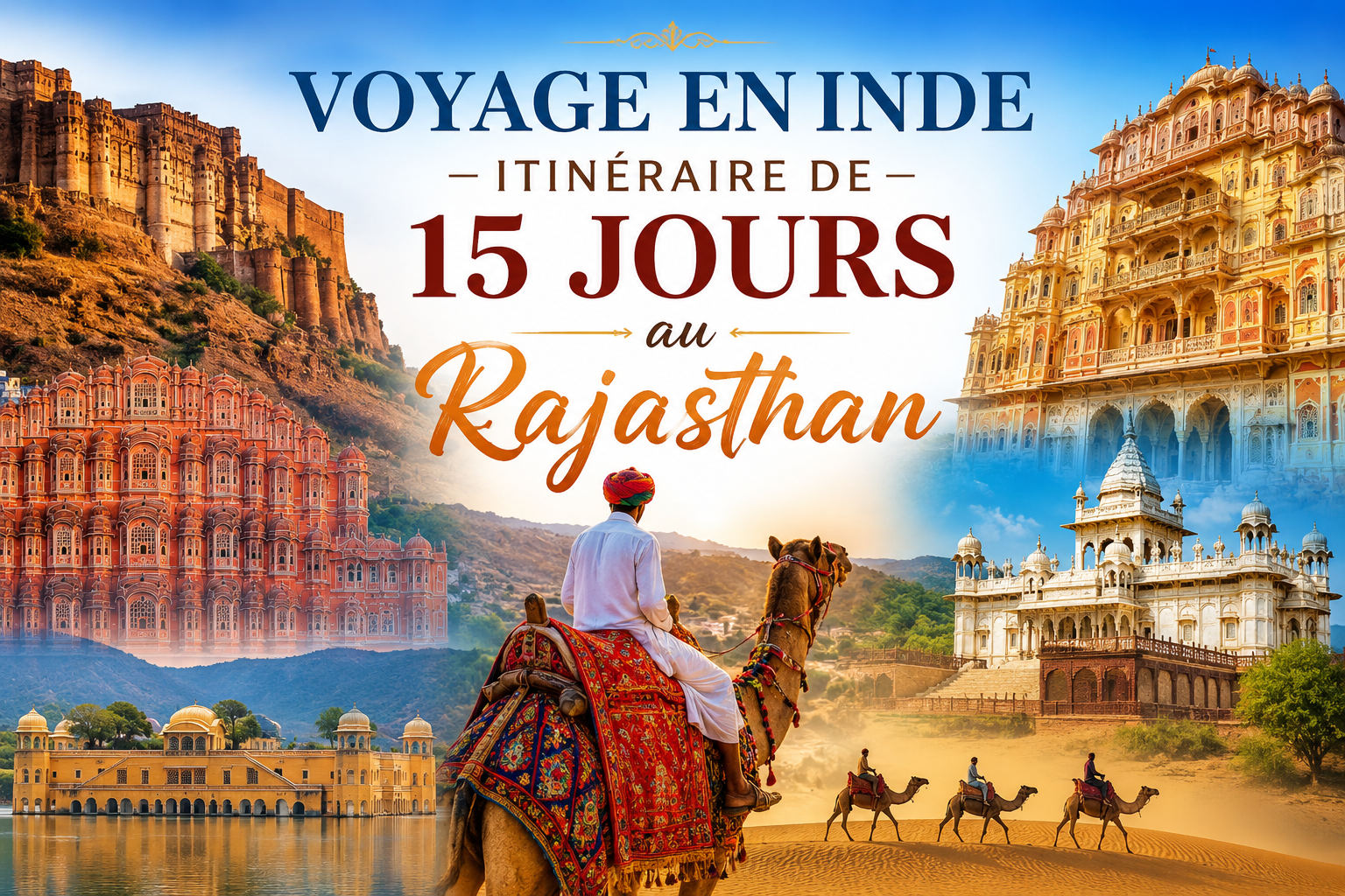 Voyage en Inde - Itinéraire de 15 Jours au Rajasthan