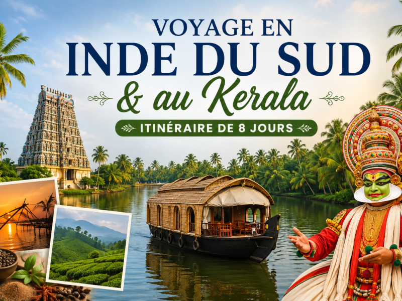 Voyage en Inde du Sud & au Kerala — Itinéraire de 8 jours