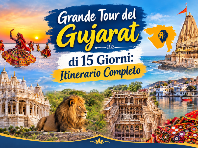 Grande Tour del Gujarat di 15 Giorni Itinerario Completo