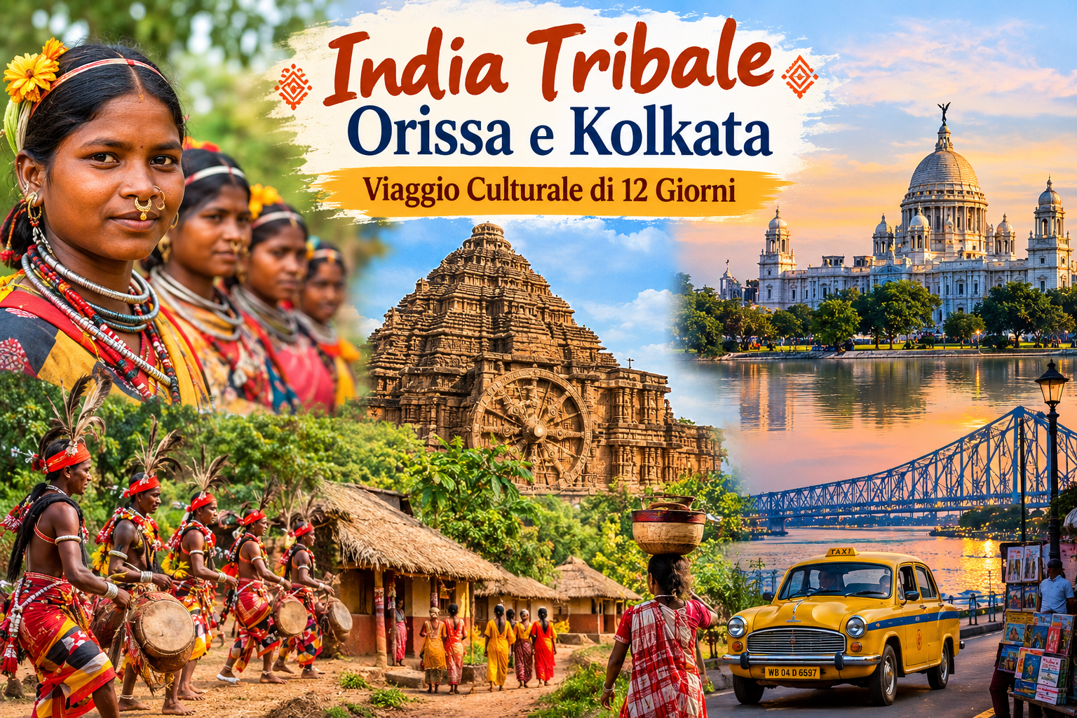 India Tribale – Orissa e Kolkata: Viaggio Culturale di 12 Giorni