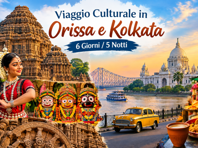 Viaggio Culturale in Orissa e Kolkata – 6 Giorni 5 Notti