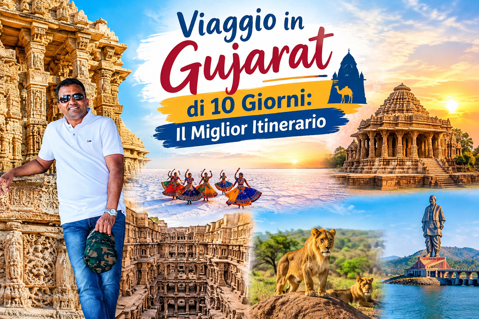 Viaggio in Gujarat di 10 Giorni Il Miglior Itinerario