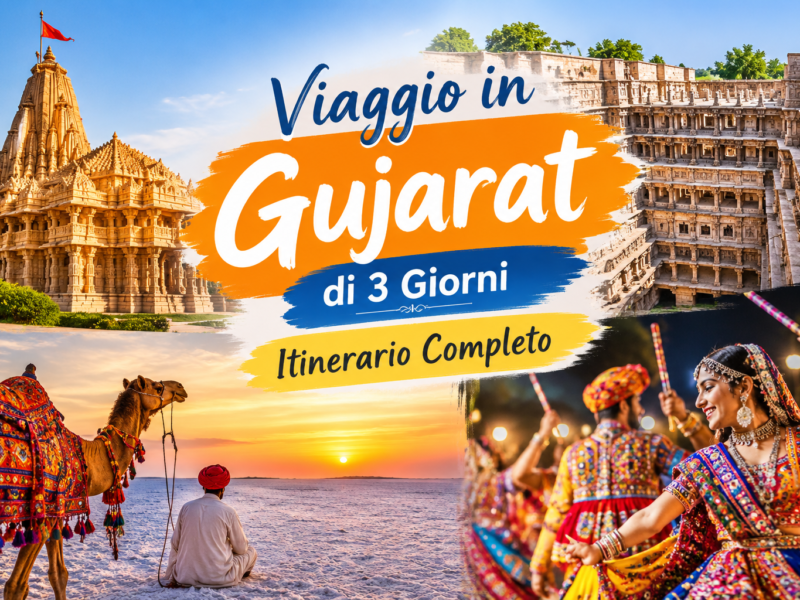 Viaggio in Gujarat di 3 Giorni Itinerario Completo
