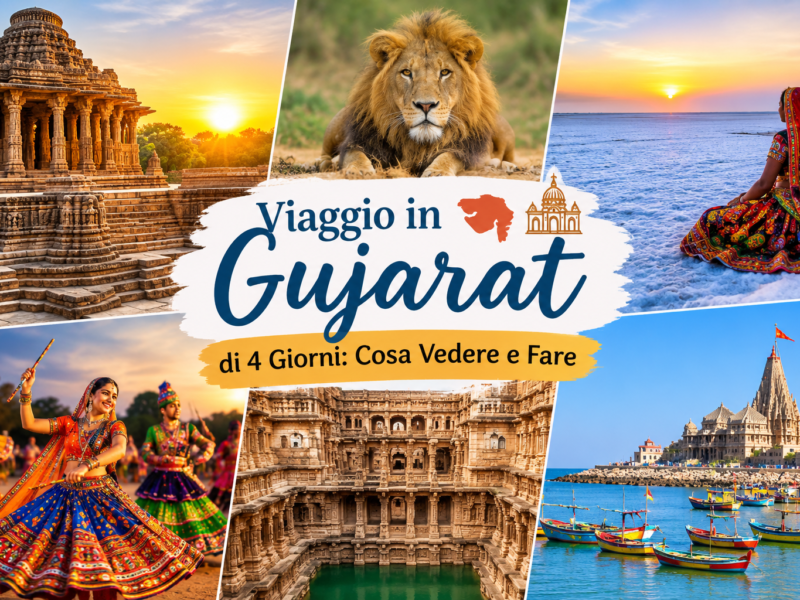 Viaggio in Gujarat di 4 Giorni Cosa Vedere e Fare