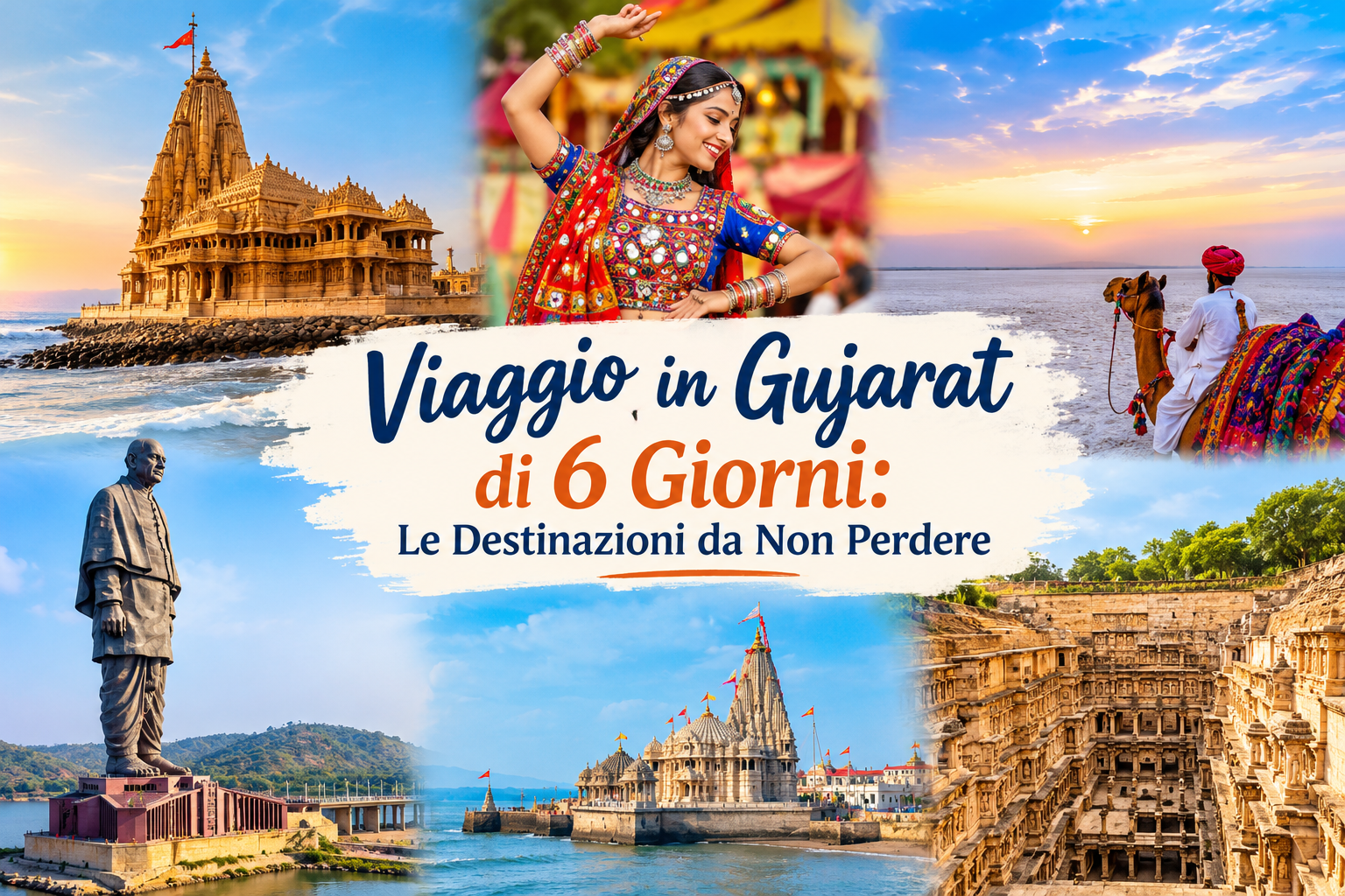 Viaggio in Gujarat di 6 Giorni Le Destinazioni da Non Perdere