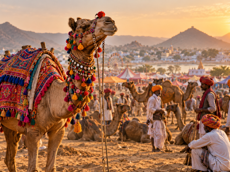 Camel Fair Pushkar – 10 Notti / 11 Giorni (17–24 Novembre 2026)
