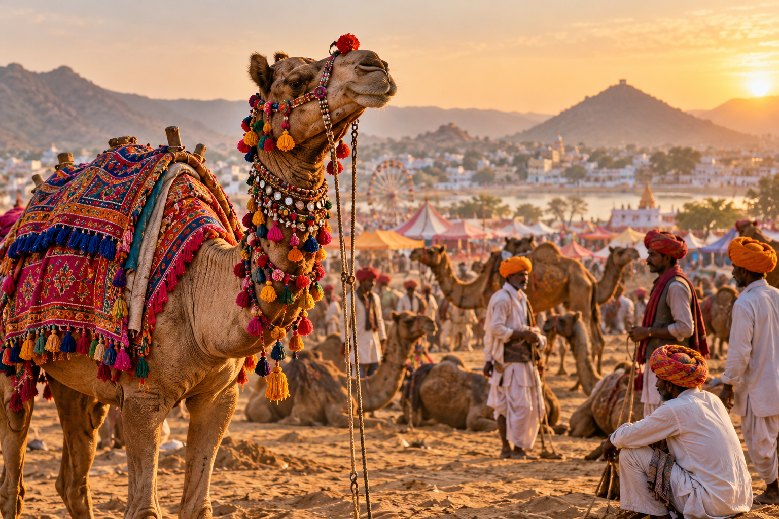 Camel Fair Pushkar – 10 Notti / 11 Giorni (17–24 Novembre 2026)