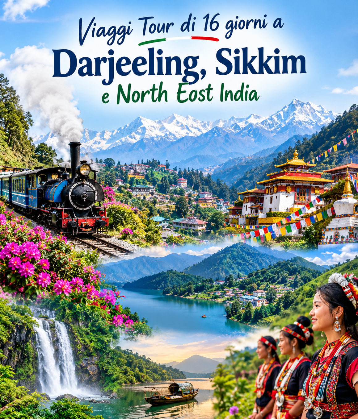 Tour di 16 giorni a Darjeeling, Sikkim e North East India